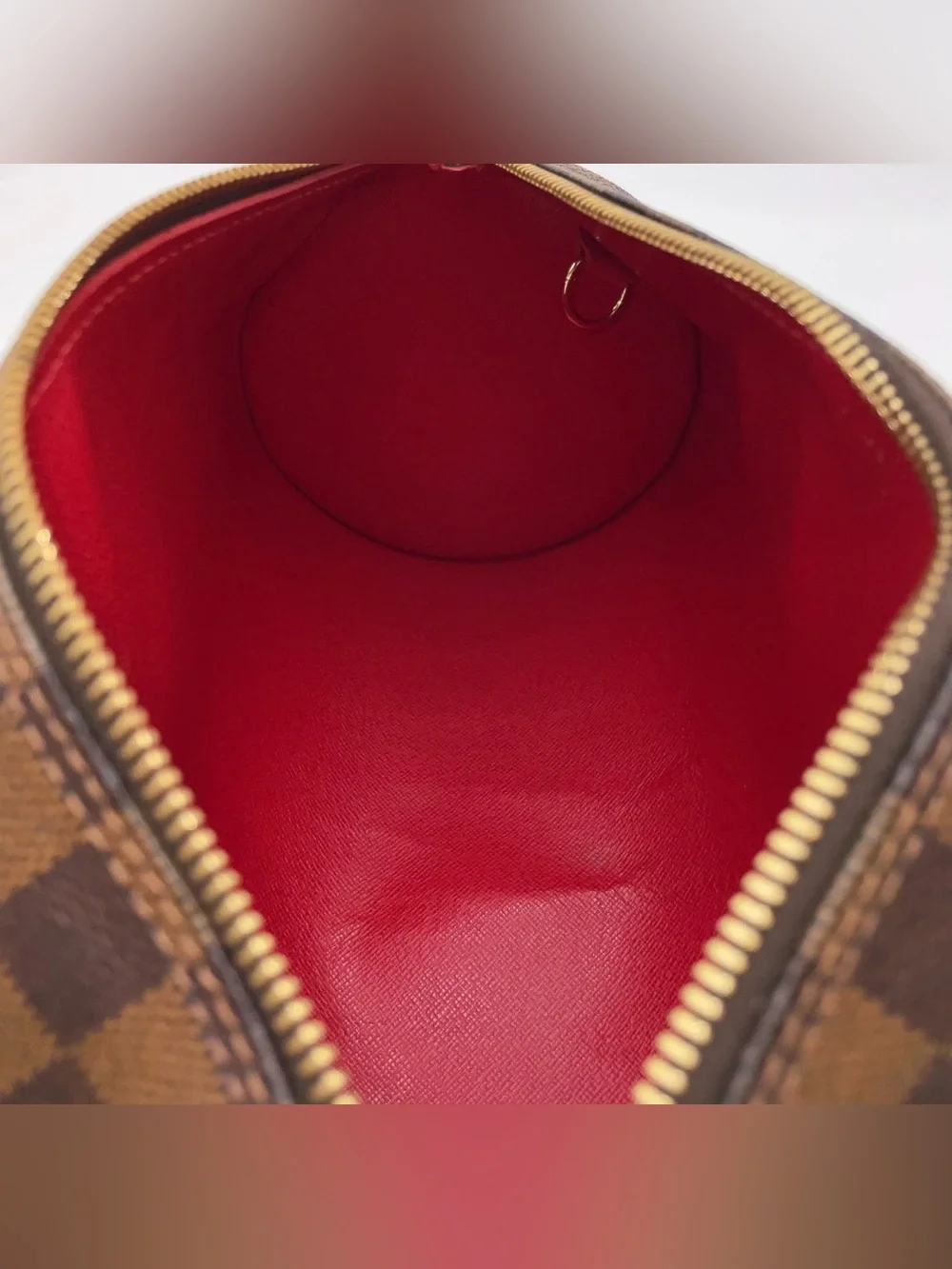 Louis Vuitton Brown Damier Ebene Mini Papillon Satchel with Pouch